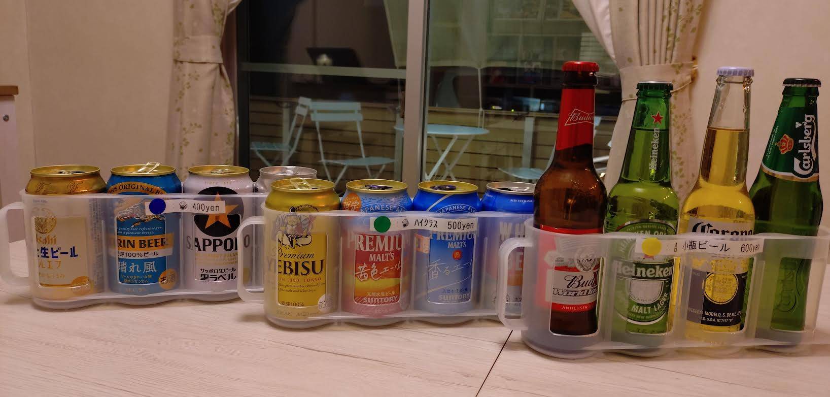 アルコール各種